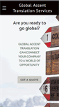 Mobile Screenshot of globalaccent.com